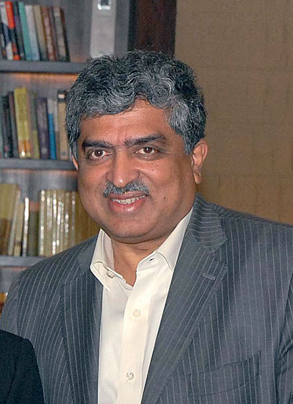  Nandan Nilekani publicly mooted a national ID system to authenticate direct transfer of benefits to eligible citizens’ bank accounts
